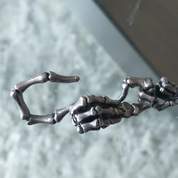 STERLING SILVER WALLET  CHAIN,  ONE OF A KIND - Picture 3 of 13